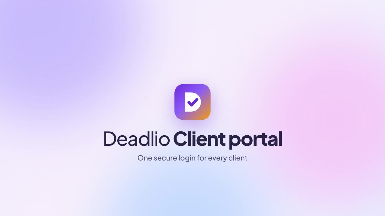 Deadlio – Client deadline tracker for UK accountants